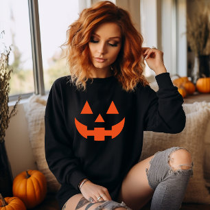 Jack O Lantern Gezicht Halloween Trui