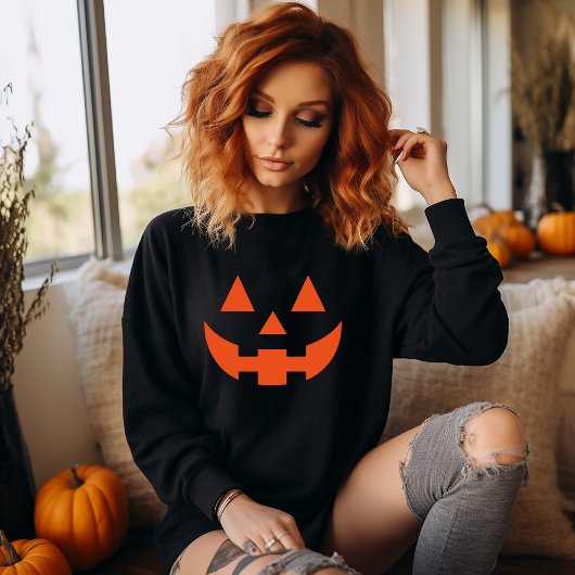 Jack O Lantern Gezicht Halloween Trui