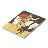 Jack O' Lantern Ghost Black Cat Cornstalk Notitieblok (Linkerzijde)