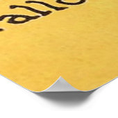 Jack O' Lantern Ghost Black Cat Cornstalk Poster (Hoek)