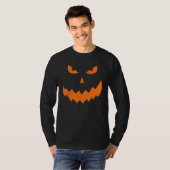 Jack o Lantern Giant Pumpkin Gezicht Halloween Kos T-shirt (Voorkant volledig)
