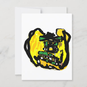 Jack o' lantern Grappig Briefkaart