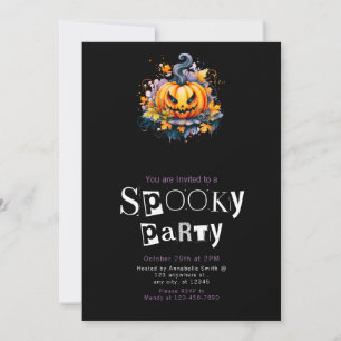 Jack-O' Lantern Griezelfeest Kaart