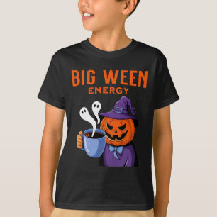 Jack-o-lantern Halloween Big Ween Energie voor Kof T-shirt