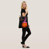 Jack o Lantern Halloween boodschappentas Tote Bag (Op model)