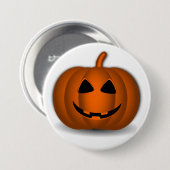 Jack o' Lantern Halloween Button (Voorkant /achterkant)