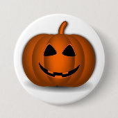 Jack o' Lantern Halloween Button (Voorkant)