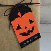 Jack-O-Lantern Halloween Cadeau Labels Cadeaulabel