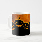 Jack-O-Lantern Halloween griezelige mok (Voorkant links)