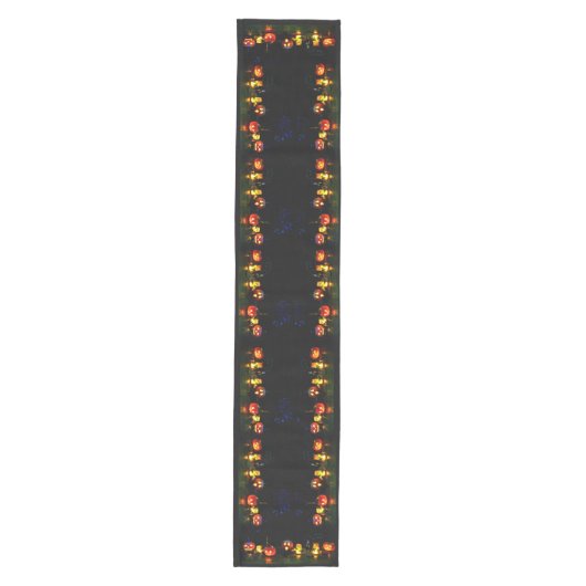 Jack O Lantern Halloween Medium Table Runner Tafelloper (Voorkant)