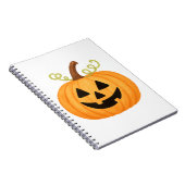 Jack-o’-Lantern Halloween Notitieboek (Rechterzijde)