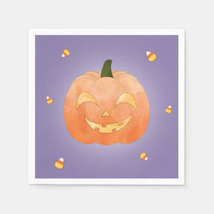 Jack-O-Lantern Halloween Papieren servet