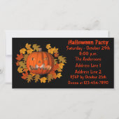 Jack O Lantern Halloween Party Invite (Voorkant)