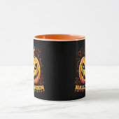 Jack-O-Lantern Halloween Pompoen Mok (Midden)