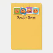 Jack-O-Lantern Halloween Post-It Notes (Voorkant)