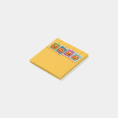Jack-O-Lantern Halloween Post-It Notities Post-it® Notes (Schuin)