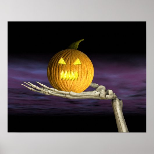 Jack-o-Lantern - Halloween Poster (Voorkant)