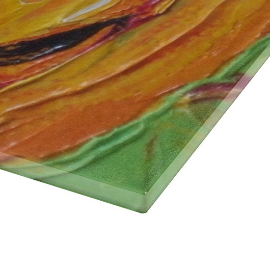 Jack-O-Lantern Halloween Pumpkin Cutting Board Snijplank (Hoek)