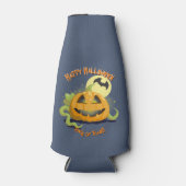 Jack O' Lantern Halloween Pumpkin Flesjeskoeler (Voorkant)