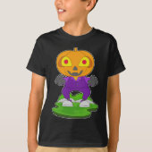 Jack O Lantern Halloween Pumpkin T-shirt (Voorkant)