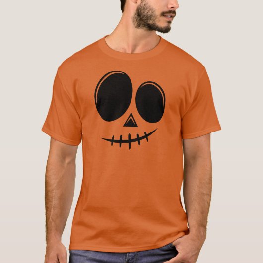 Jack O Lantern Halloween Pumpkin T-Shirt (Voorkant)