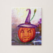 Jack o lantern Halloween Puzzle Legpuzzel (Verticaal)