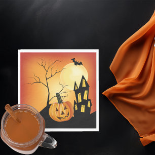 Jack O' Lantern Halloween Servet
