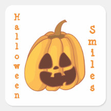 Jack-o-Lantern Halloween Smile