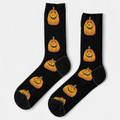 Jack-O-Lantern Halloween sokken (Links)