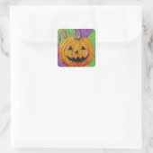 Jack-O-Lantern Halloween Sticker (Tas)