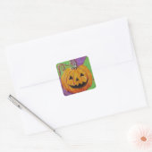 Jack-O-Lantern Halloween Sticker (Envelop)