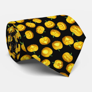 Jack-o-Lantern Halloween Stropdas
