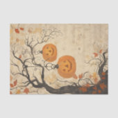 Jack O Lantern Halloween Tissuepapier (Voorkant)