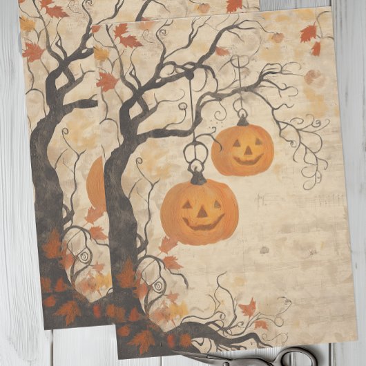 Jack O Lantern Halloween Tissuepapier