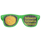 Jack O Lantern Halloween Triple Retro Zonnebril (Voorkant)