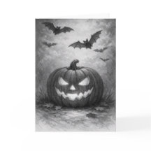 Jack o Lantern Halloween wenskaart