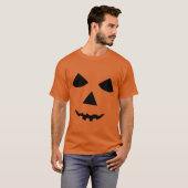 Jack-o-Lantern Halloween Zwangerschaps T-shirt (Voorkant volledig)