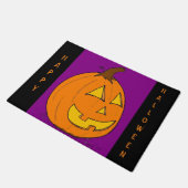 Jack o' Lantern "Happy Halloween" Seizoensdoormat Deurmat (Schuin)