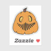 Jack O' Lantern - Happy Jack Sticker (Vel)