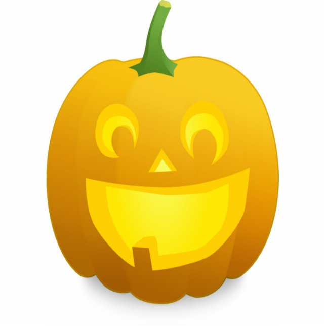 JACK O LANTERN HOLLOWEEN TABLE CENTERPIECE CUSTOM STAAND FOTOBEELDJE  (Voorkant)