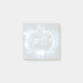 Jack-o-lantern in de regen post-it® notes