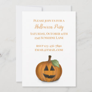 Jack O Lantern in Pumpkin Patch Announcement Aankondiging