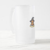 Jack-o’-lantern Jug Matglas Bierpul (Voorkant links)