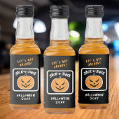 Jack O Lantern Juice Halloween Pumpkin Pun Joke Likeurfles Etiket