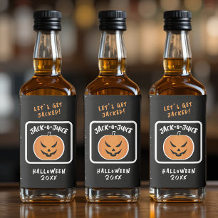 Jack O Lantern Juice Halloween Pumpkin Pun Joke Likeurfles Etiket