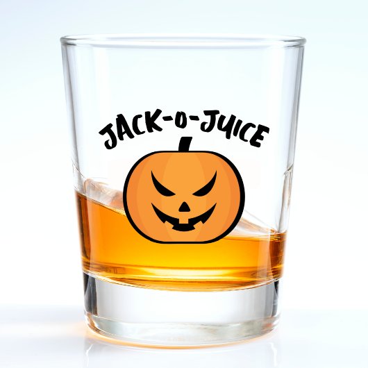 Jack O Lantern Juice Halloween Pumpkin Pun Joke Shot Glas