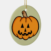 Jack O Lantern Keramisch Ornament (Rechts)