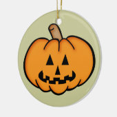 Jack O Lantern Keramisch Ornament (Links)