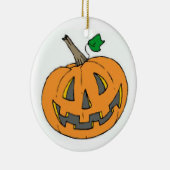 Jack-o-Lantern Keramisch Ornament (Rechts)
