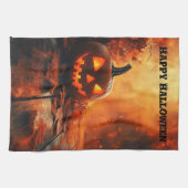 Jack 'O Lantern keukenhanddoek (Horizontaal)